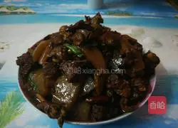 Illustration of how to make konjac roast duck 7