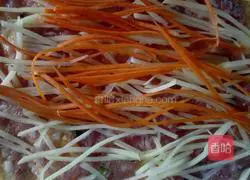 Illustration of how to make three silk rolls 4