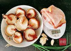 Shiitake mushrooms Illustration of how to make steamed beef brisket 2