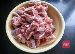 Illustration of carrot stewed mutton 2