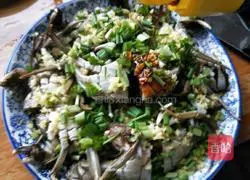 Illustration of how to make steamed June yellow shrimp with baby shrimp 9