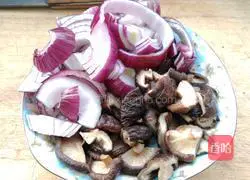 Illustration of home braised chicken nuggets 2