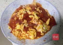 Illustration of how to make scrambled eggs with tomatoes 4