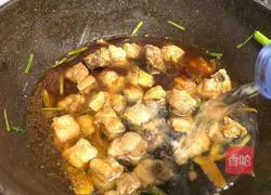 Illustration of braised pork ribs 7