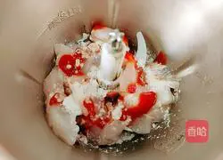 Illustration of how to make pearl fish balls 5