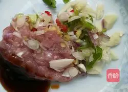 Illustration of how to steam Tamago Tofu 2