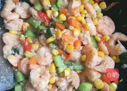 Three Ding Shrimp Recipe Illustration 5