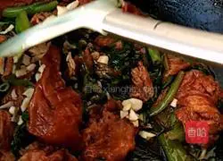 Illustration of how to make spinach with gluten 10