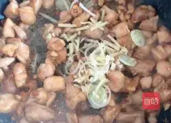 Illustration of how to make spicy chicken diced in sauce 7