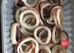 How to make Chef Wang's fried squid rings Illustration of how to do it 1