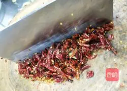 boiled Illustration of how to make sliced meat 5