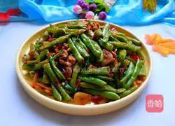 Stir-fried green beans Illustration of how to do it 1