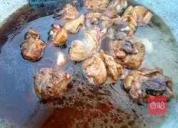 Illustration of chicken stewed with potatoes 7