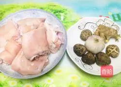 Illustration of Braised Pork Trotters 1