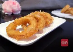 Illustration of how to make crispy squid rings 7