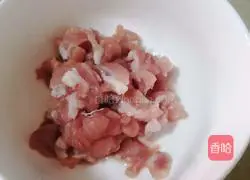 Tiger skin pepper meat Illustration of how to make foam 2