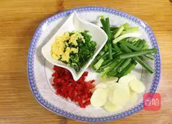 Illustration of how to make meatballs and mushrooms 3