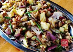 Illustration of how to make spicy chicken diced 13