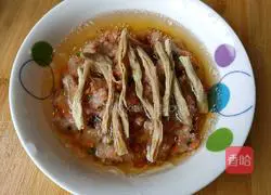 Illustration of how to make steamed carrot minced meat 6