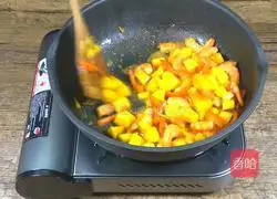 Thai mango sweet and spicy shrimp recipe illustration 7