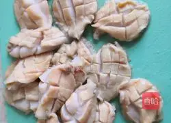 Illustration of how to make steamed abalone with vermicelli 4