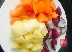 Illustration of how to make curry chicken 1