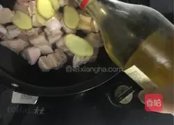 Illustration of home-cooked braised pork 2