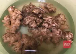 Sweet vinegar pork trotters with ginger Illustration of how to do it 1