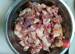 Illustration of how to make small fried duck 1