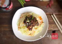 Illustration of how to make shredded potatoes with mushroom sauce 10
