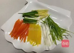 Illustration of how to make steamed mandarin fish 2