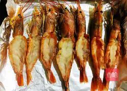 Cheese-baked red shrimp recipe 4