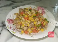 Illustration of how to make corn rabbit 5