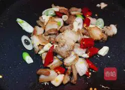 Illustration of how to make stir-fried pork belly and stir-fried cauliflower 6