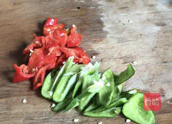 Illustration of how to make fried pork belly with eggplant 2