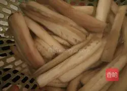 Illustration of how to make salted fish and eggplant stew with minced meat 2