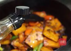 Illustration of how to make dry pot thousand-page tofu 11