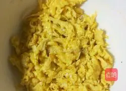 Illustration of how to make osmanthus meat (mushu meat) 4