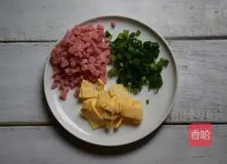 Illustration of how to make egg pancakes 1