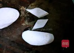 Illustration of how to make fried pork slices with king oyster mushroom 13