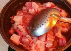 Illustration of how to make lamb belly and radish stewed with mutton and radish 3