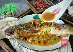 Illustration of how to make home-cooked barracuda 9