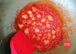 Illustration of how to make pineapple sweet and sour pork 10