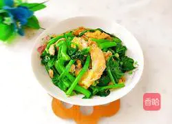 Illustration of how to make scrambled eggs with cabbage 1