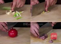 Illustration of how to make tomato beef brisket 2