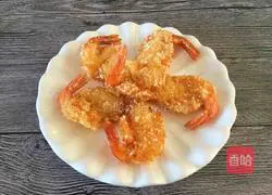Illustration of how to make fried shrimp steak 11