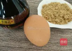 Illustration of how to make meat floss and egg custard 2