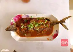 Illustration of braised mackerel 6