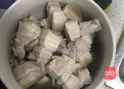 Illustration of home-cooked braised pork 4