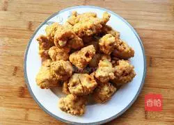 Illustration of how to make fried chicken nuggets 11